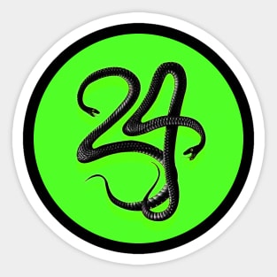 Serpent 24 Sticker